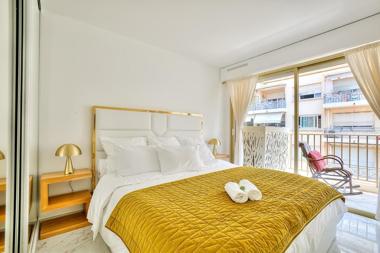 Luxury 4 Stars Apartment With 2 Terraces, Cannes Croisette Bagian luar foto