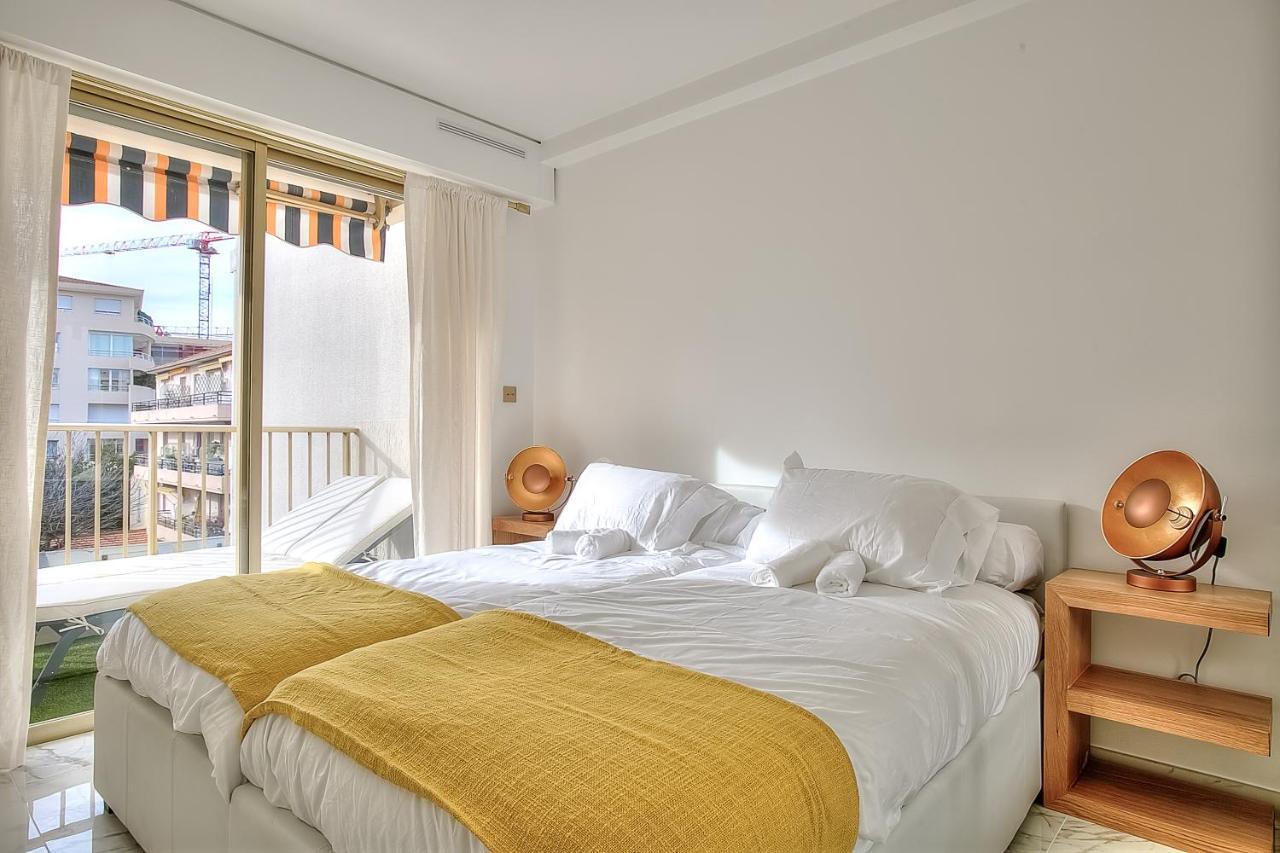 Luxury 4 Stars Apartment With 2 Terraces, Cannes Croisette Bagian luar foto