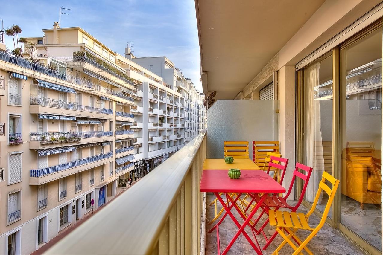 Luxury 4 Stars Apartment With 2 Terraces, Cannes Croisette Bagian luar foto