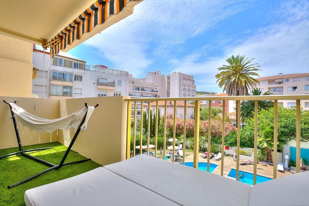 Luxury 4 Stars Apartment With 2 Terraces, Cannes Croisette Bagian luar foto